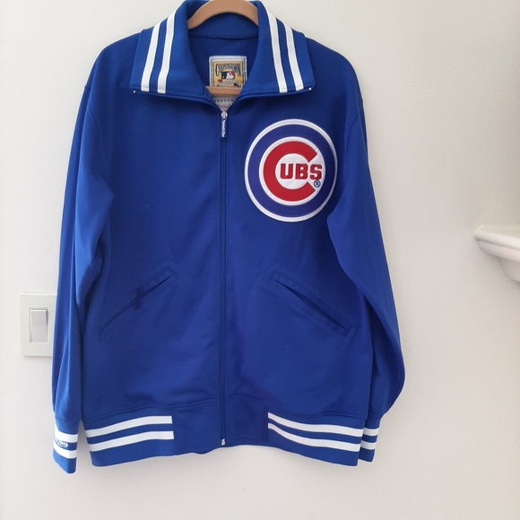 Mitchell & Ness Other - MITCHELL & NESS CHICAGO CUBS TRACK JACKET